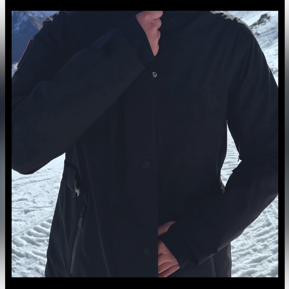 Zara Black Ski Jacket NWT Goldbergh style - Picture 9 of 16
